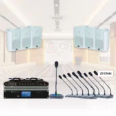 Hệ thống âm thanh phòng họp, hội nghị có biểu quyết ITC 01- 20 mic (ITC T-774PW, ITC TS-0309, TF-M03300,…)