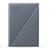 Ổ cứng di động Western 2Tb My Passport Silicon Grey (Type-C và USB3.2/ Xám)