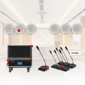 Hệ thống âm thanh phòng họp, hội thảo ITC không dây 60-80m (ITC TS-W310, ITC TS-W310A, ...)