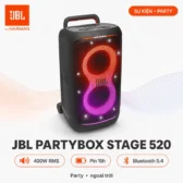 Loa JBL PartyBox 520 (400W, Pin 15h, Bluetooth 5.4)