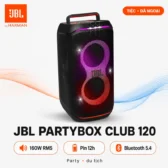 Loa JBL PartyBox Club 120 (Bluetooth 5.4, IPX4, AI Sound Boost, Auracast)