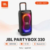 Loa JBL PartyBox 330 (Bluetooth 6.0, 280W, IPX4, AI Sound Boost)