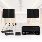 Hệ thống Âm thanh hội thảo, hội nghị, phòng họp RCF 50-70m (RCF MR 50T, RCF MMS 3405P, RCF MMU 3100,…)