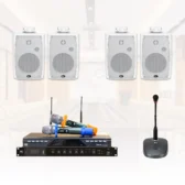 Hệ thống âm thanh phòng họp, hội thảo 50-80m2 (ITC T-776H, ITC T-120DTB, ITC T-621A, BCE U900 Plus X)