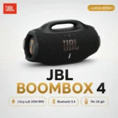 Loa JBL Boombox 4 (210 RMS, Bluetooth 5.4, Pin 34h)