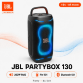 Loa JBL PartyBox 130 (New 2026, Bluetooth 6.0, IPX4, AI Sound Boost, Auracast)